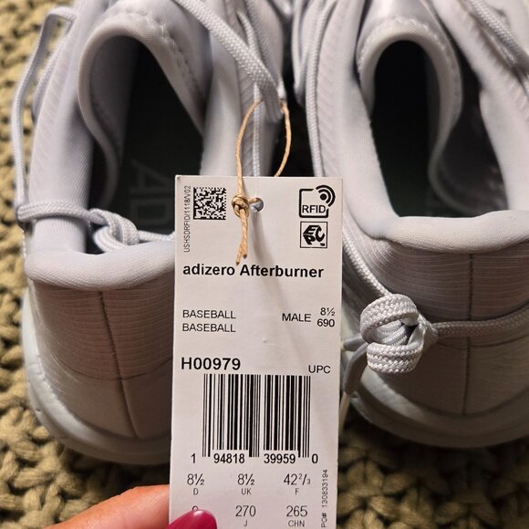 Adidas Adizero Mens Afterburn Cleats main image 9